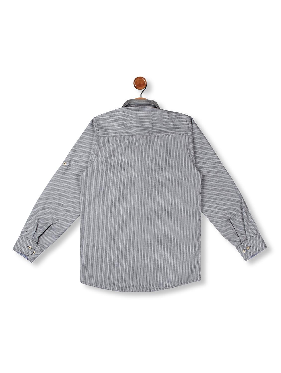 grey polyester shirt - 16564955 - Zoom Image - 2