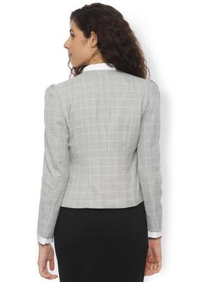 pocket detail checkered formal blazer - 16565052 - Standard Image - 2