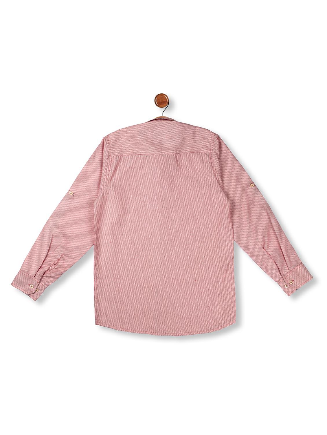 pink polyester shirt - 16565114 - Zoom Image - 2