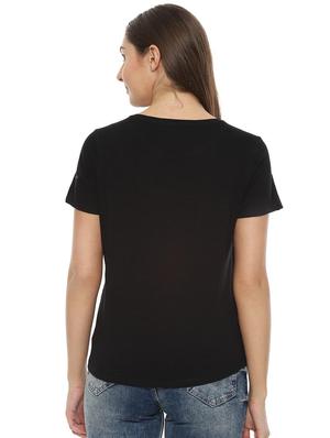 round neck quirky text tee - 16565573 - Standard Image - 2