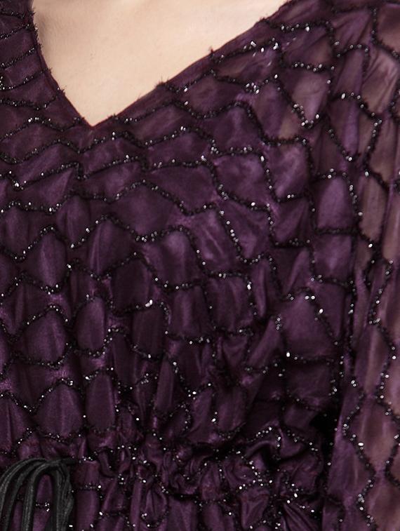 drawstring kimono sleeved top - 16566373 - Zoom Image - 5