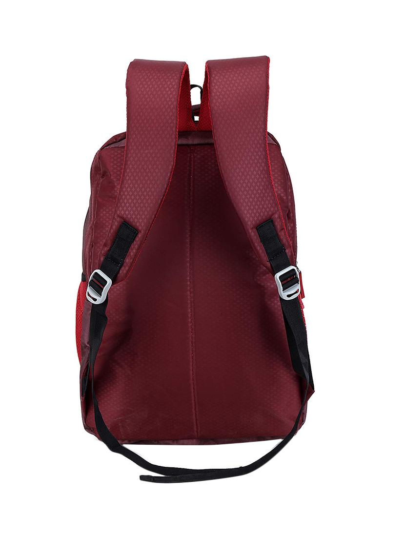 maroon polyester backpack - 16566724 - Zoom Image - 2