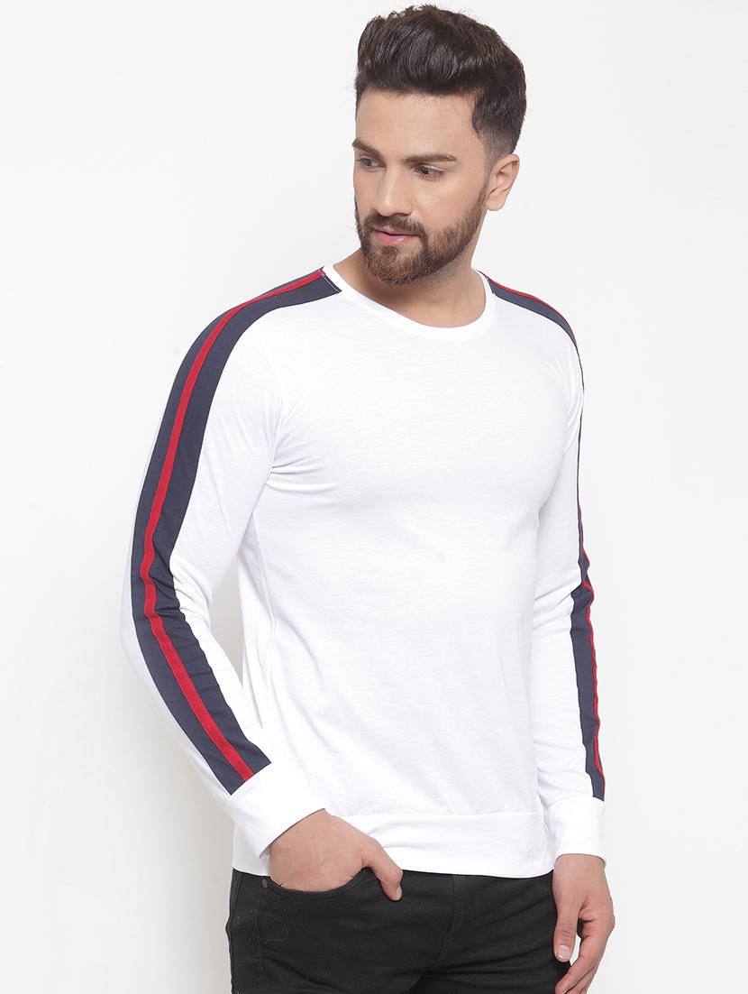 white taped t-shirt - 16567834 - Zoom Image - 2