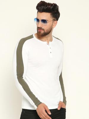 white taped t-shirt - 16567837 - Standard Image - 2
