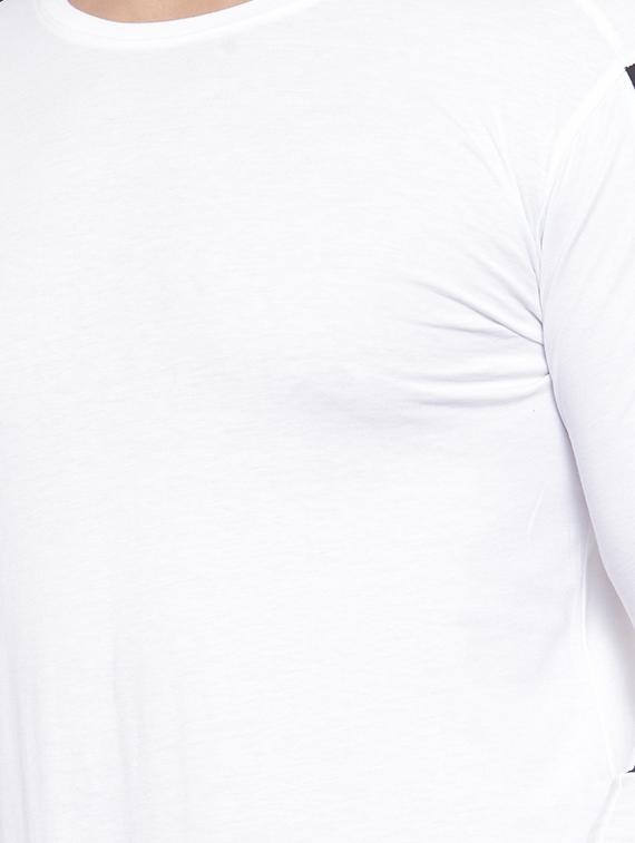white color block t-shirt - 16567842 - Zoom Image - 5