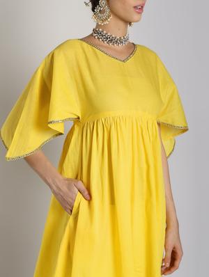 solid flared kurta - 16568790 - Standard Image - 5