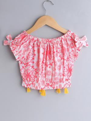pink cotton crop top - 16569578 - Standard Image - 2