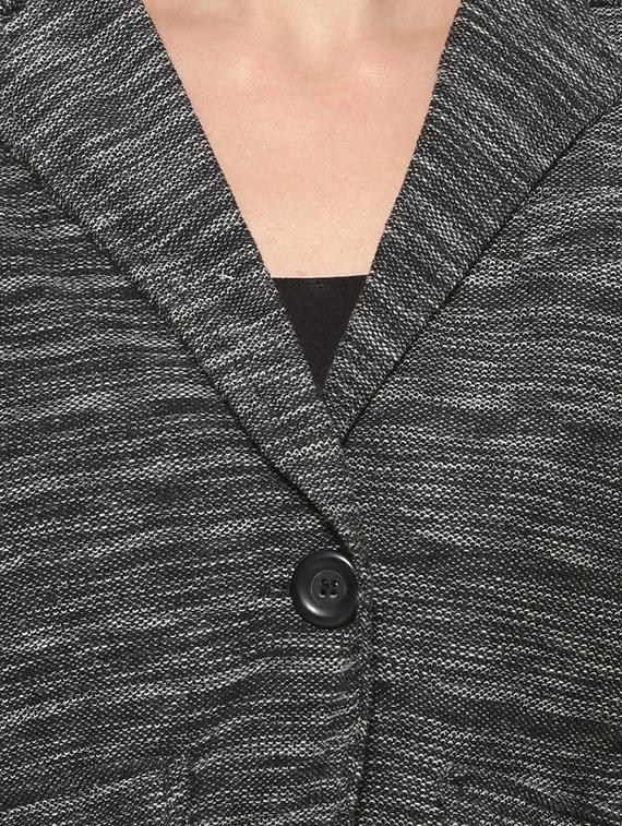 contrast patch sleeved blazer - 16569923 - Zoom Image - 5