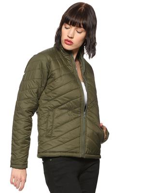 long sleeved solid bomber/biker jacket - 16569932 - Standard Image - 2