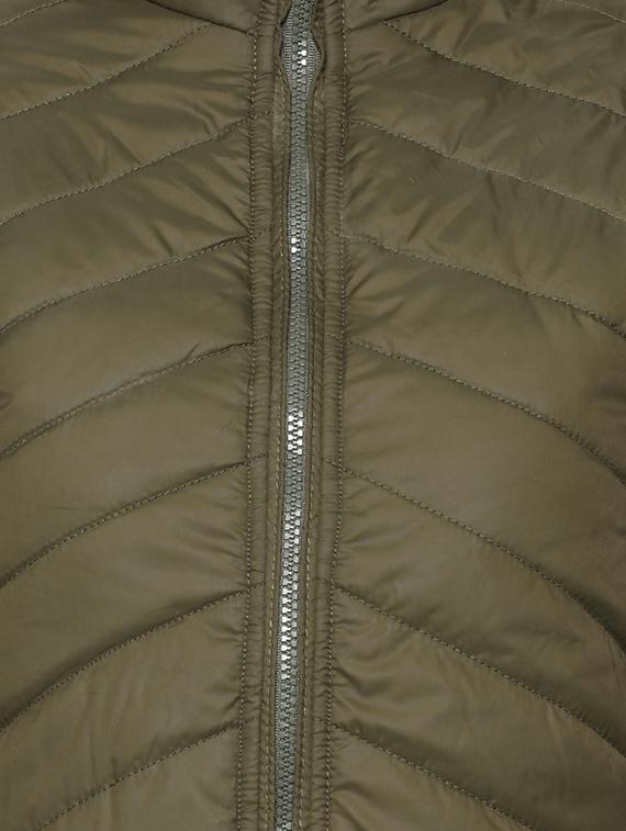 long sleeved solid bomber/biker jacket - 16569932 - Zoom Image - 5