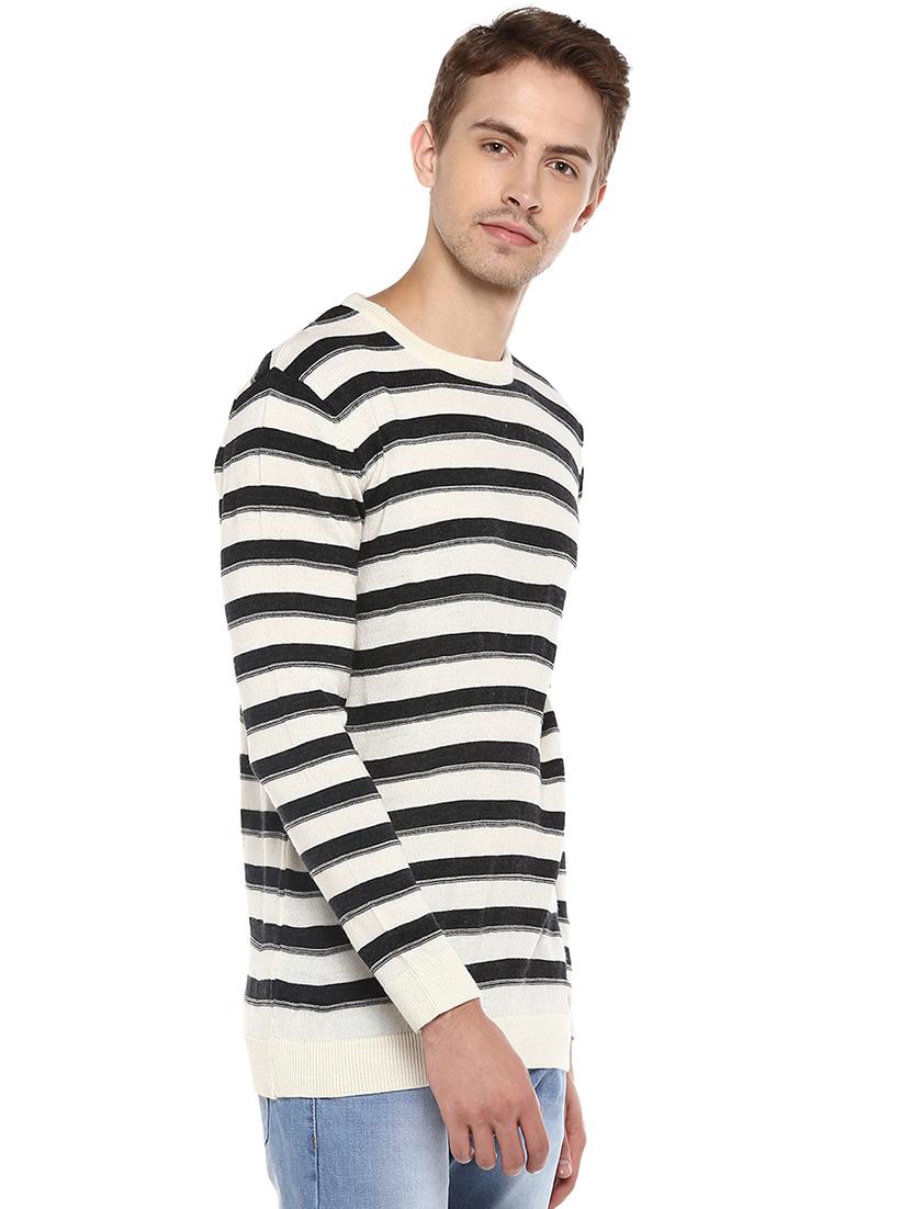 white striped pullover - 16570198 - Zoom Image - 2