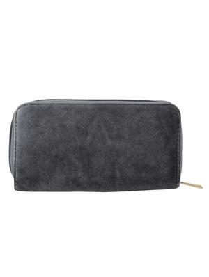 grey velvet wallet - 16570354 - Standard Image - 2