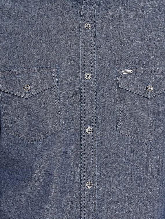 grey self design casual shirt - 16570651 - Zoom Image - 5