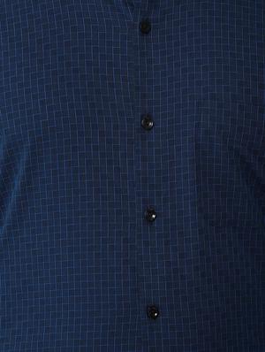 blue checkered formal shirt - 16570885 - Standard Image - 5
