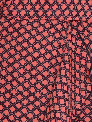 tie up printed wrap skirt - 16571112 - Standard Image - 5