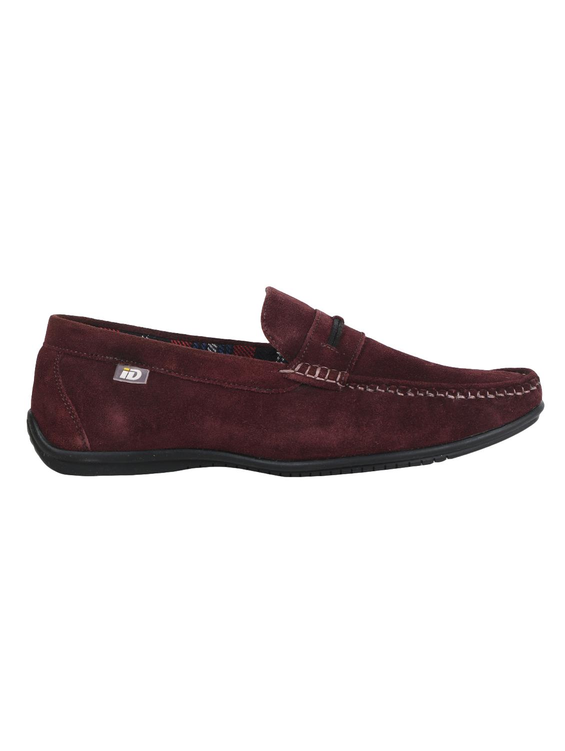 id maroon suede slip on loafers - 16571437 - Zoom Image - 2
