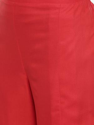 high rise solid flared palazzo - 16571439 - Standard Image - 5