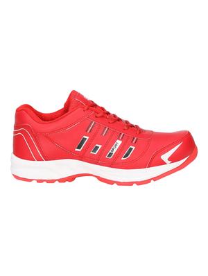 beet looks red leatherette sport shoes - 16571557 - Standard Image - 2