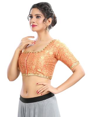 gold embroidered blouse - 16571881 - Standard Image - 2