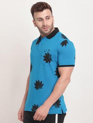 blue printed t-shirt - 16572321 - Standard Image - 2