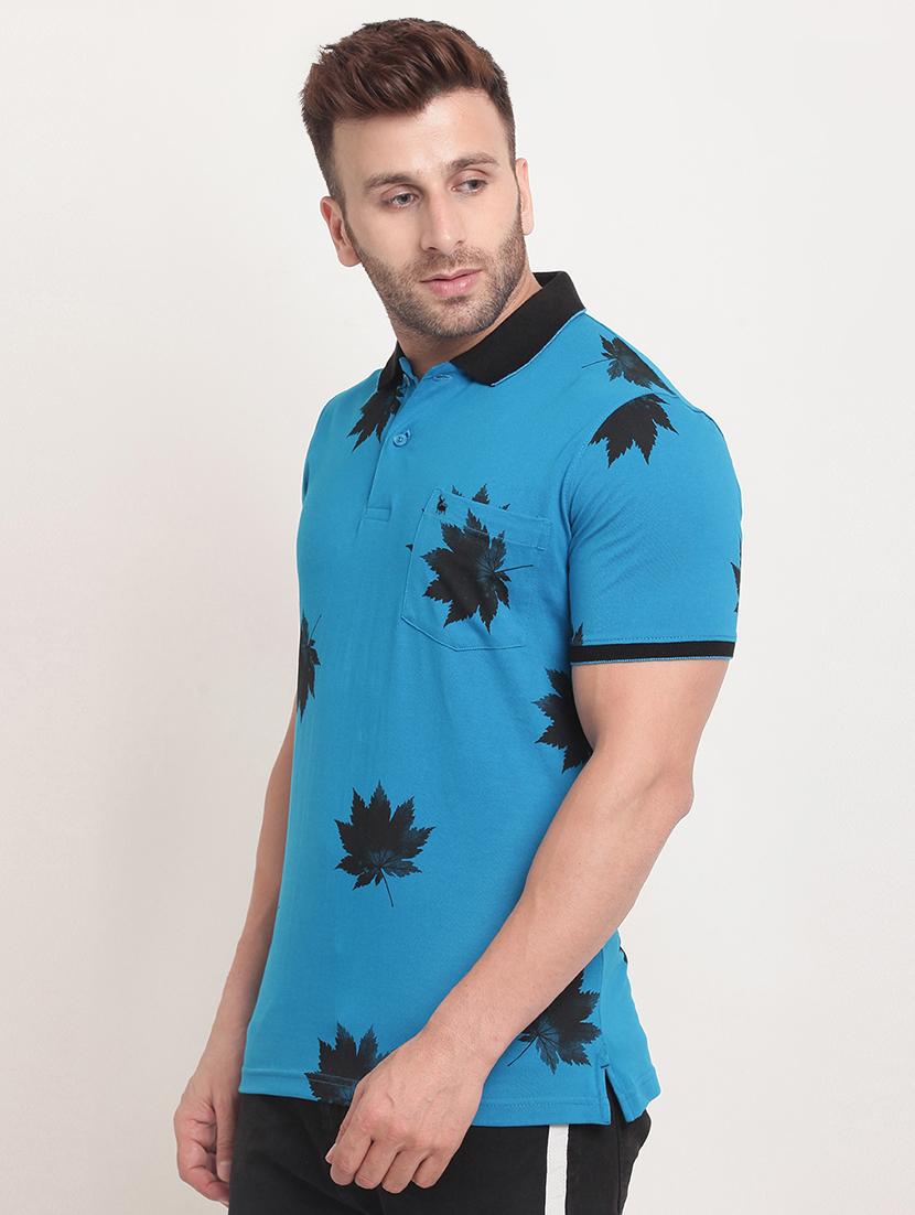 blue printed t-shirt - 16572321 - Zoom Image - 2