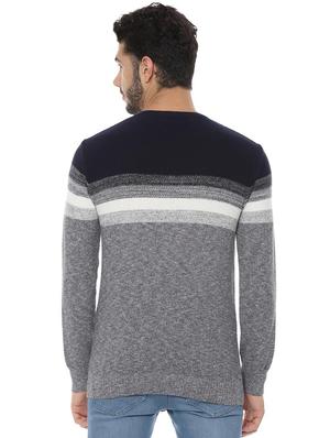 grey striped pullover - 16572779 - Standard Image - 2