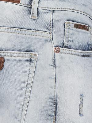 blue heavy washed ripped denim jeans - 16573012 - Standard Image - 5