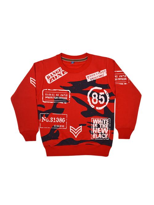crew neck quirky print sweatshirt - 16573023 - Standard Image - 1