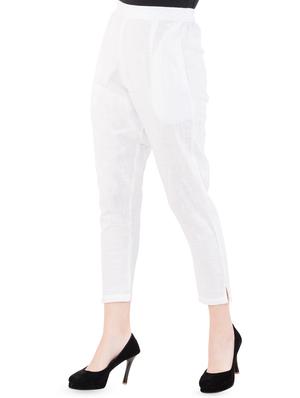 high rise solid trouser - 16573071 - Standard Image - 2