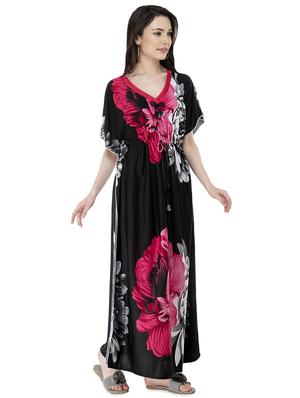 tie front floral nighty - 16573362 - Standard Image - 2
