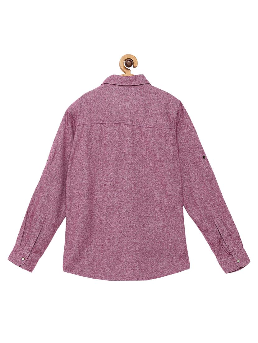 red cotton shirt - 16573788 - Zoom Image - 2