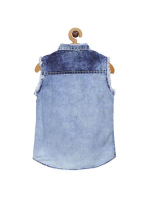 light blue cotton shirt - 16573801 - Standard Image - 2