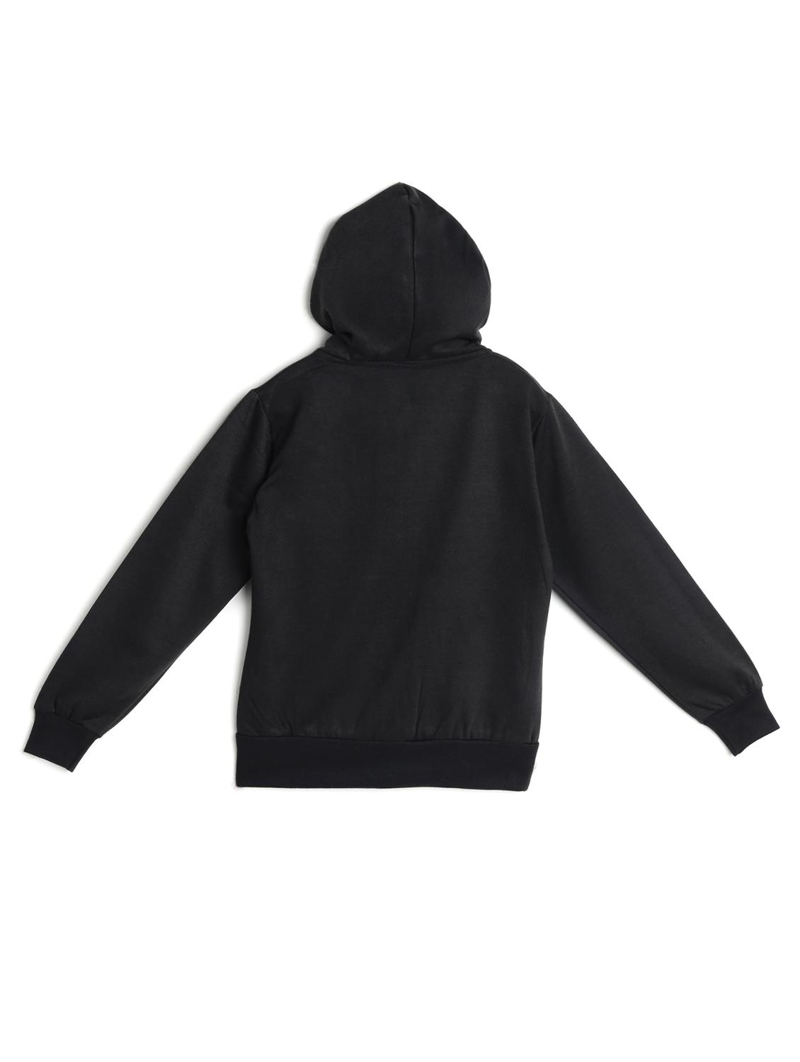black fleece sweatshirt - 16574076 - Zoom Image - 2