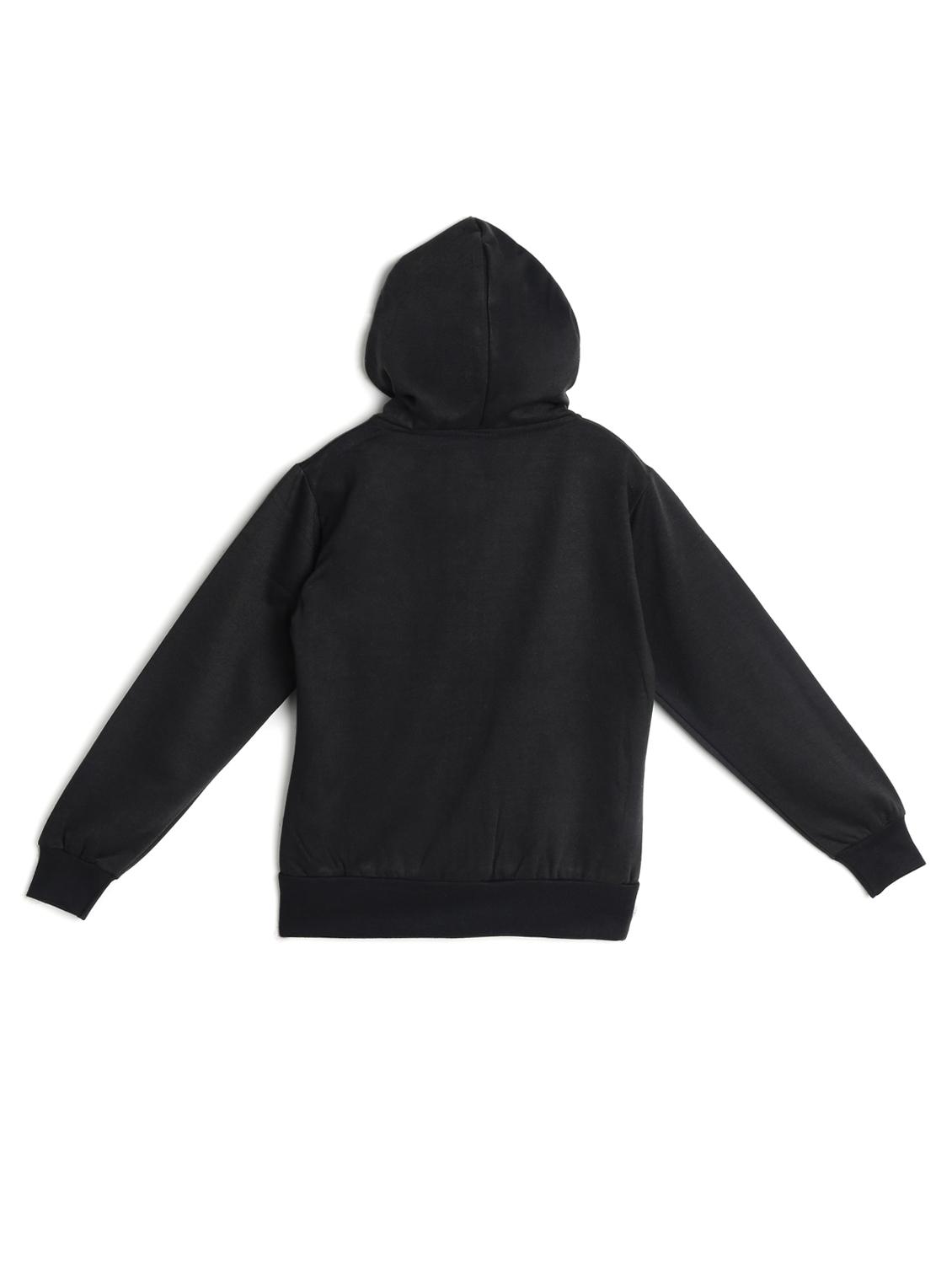 black fleece sweatshirt - 16574078 - Zoom Image - 2