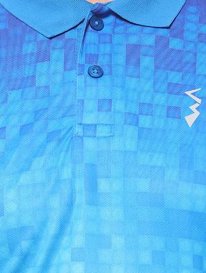 blue printed t-shirt - 16574565 - Standard Image - 5