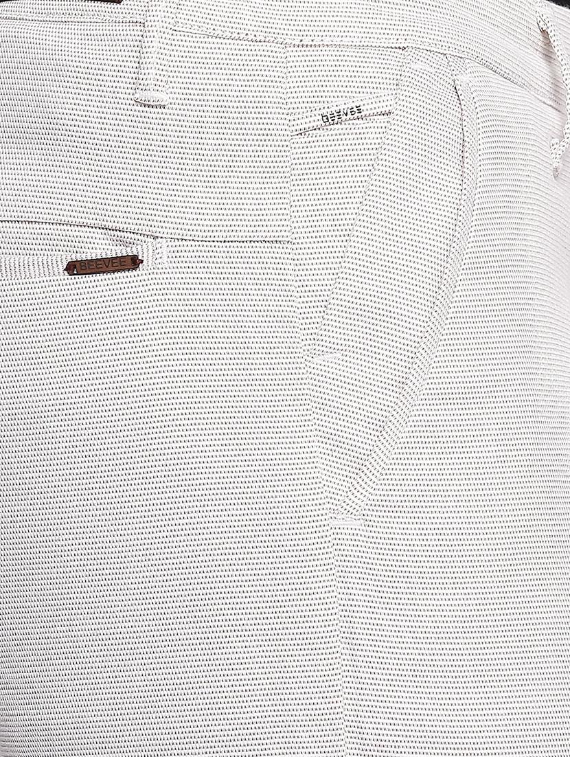 white printed chinos - 16574662 - Zoom Image - 5