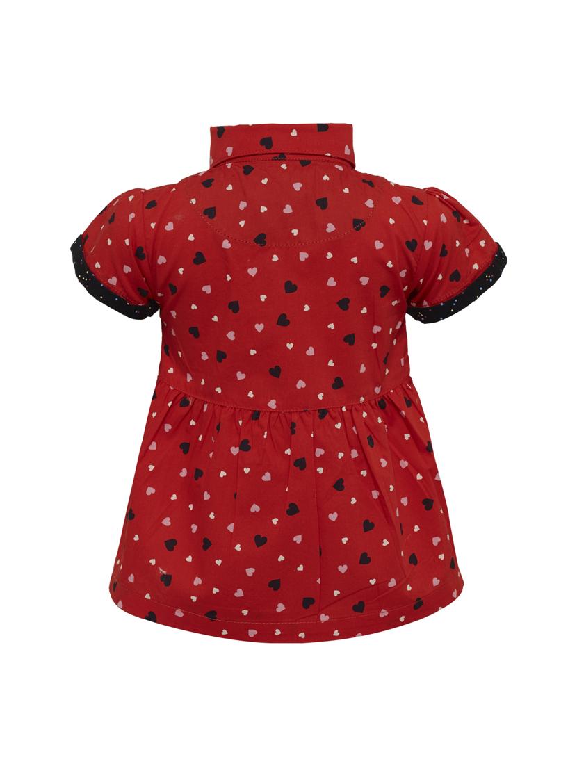 red cotton frock - 16575165 - Zoom Image - 2