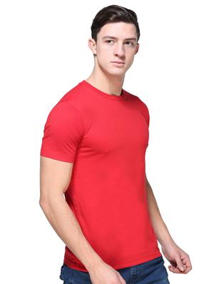 red solid t-shirt - 16575422 - Standard Image - 2