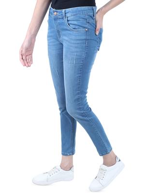 high rise stone washed jeans - 16576022 - Standard Image - 2