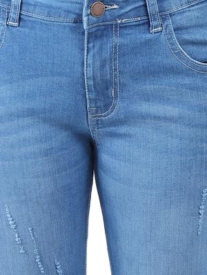 high rise stone washed jeans - 16576022 - Standard Image - 5