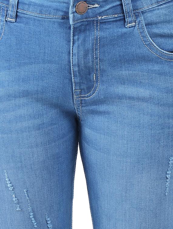 high rise stone washed jeans - 16576022 - Zoom Image - 5