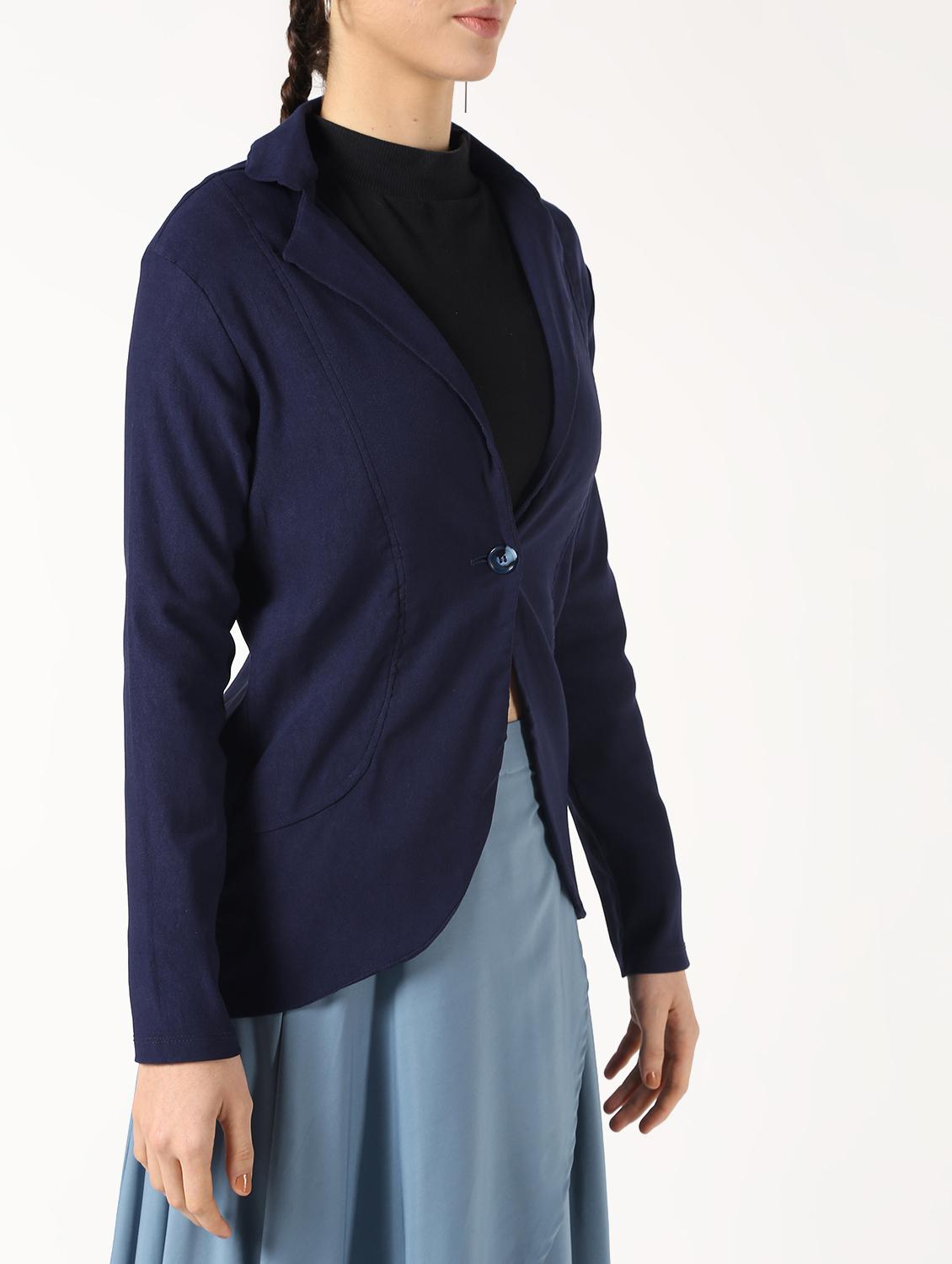 lapel neck formal blazer - 16576491 - Zoom Image - 5