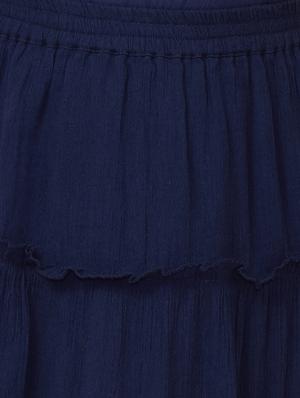 frill detail gathered a-line skirt - 16577104 - Standard Image - 5