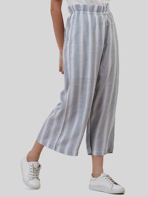 drawstring striped trouser - 16577192 - Standard Image - 2