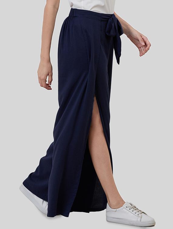 tie knot overlap trouser - 16577193 - Zoom Image - 2