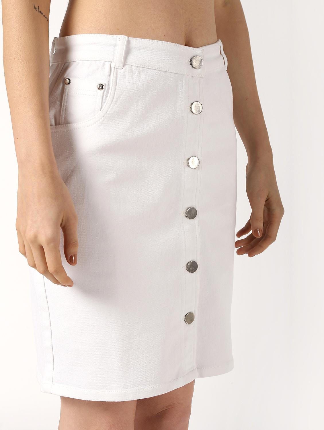 button up straight skirt - 16579497 - Zoom Image - 5