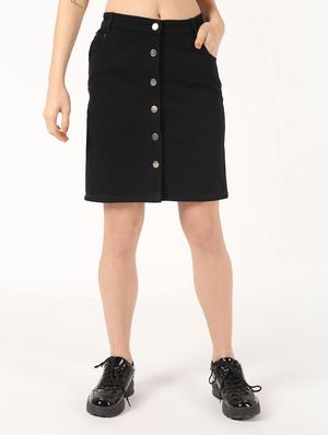 button up straight skirt - 16579498 - Standard Image - 2