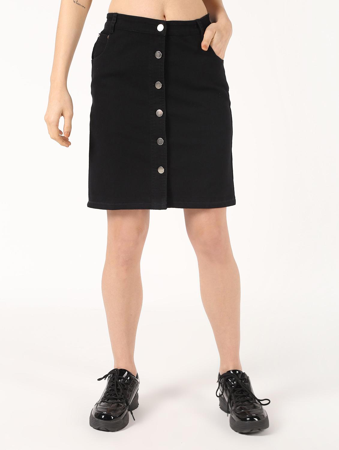 button up straight skirt - 16579498 - Zoom Image - 2