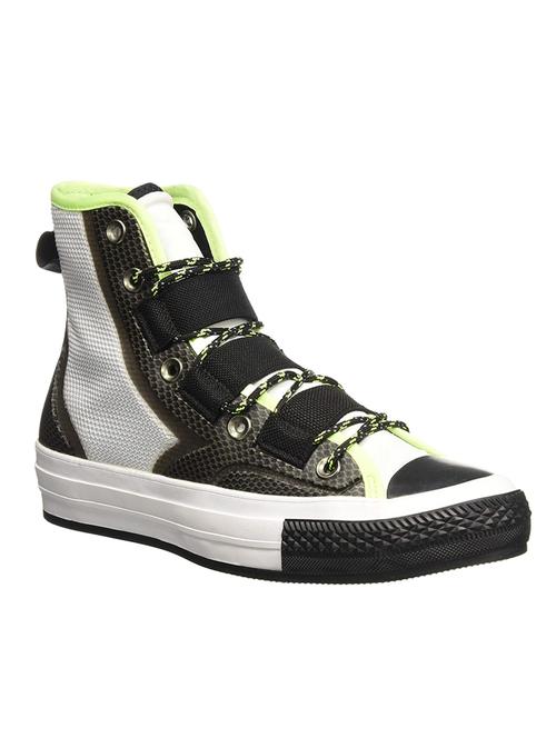 black canvas lace up sneakers - 16579761 - Very Small Image - 1