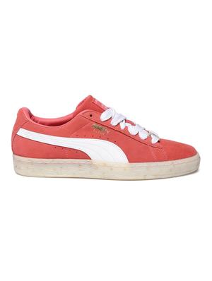 red lace-up sneakers - 16581235 - Standard Image - 2
